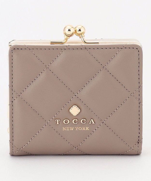 TOCCA 【新色ブルー登場】PILA BIFOLDWALLET 財布 ベージュ系