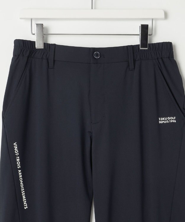 23区GOLF 【MEN】夏に嬉しい機能性！【接触冷感/ストレッチ/吸水速乾】ジャージーパンツ ネイビー系