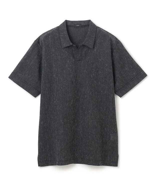 JOSEPH HOMME  リネンドビージャージー　スキッパー グレー系