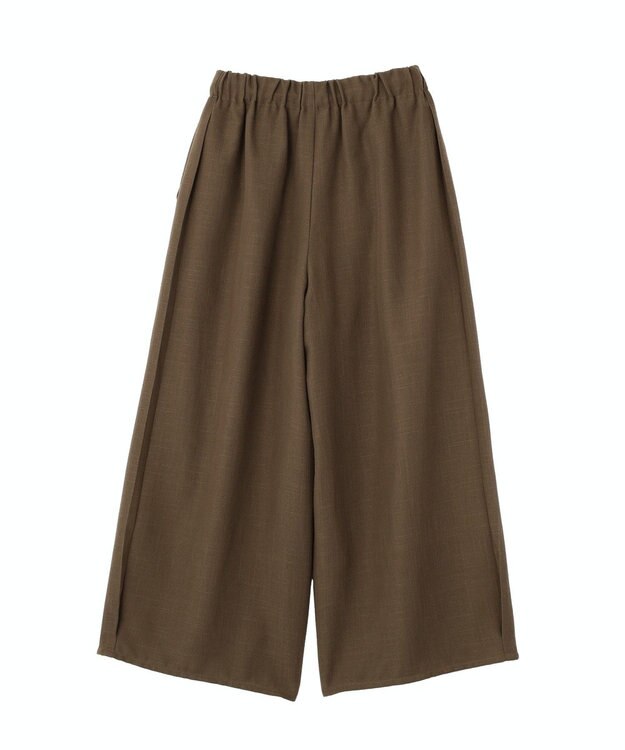 CRAFT STANDARD BOUTIQUE リネンライクワイドイージーパンツ Brown