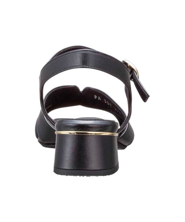 REGAL FOOT COMMUNITY 【ビューフィット】A68Y ストラップサンダル ブラック