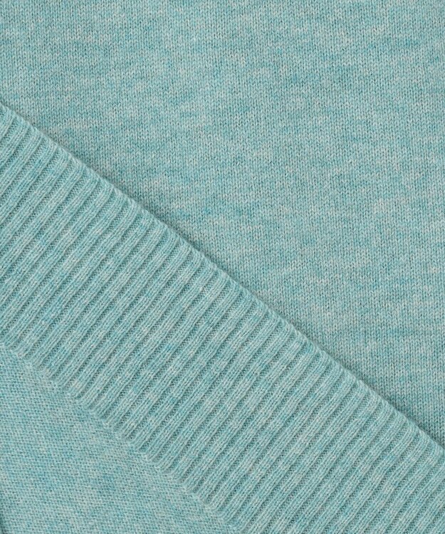 JOSEPH HOMME ピュアカシミヤ　Vネックニット スモーキーグリーン系