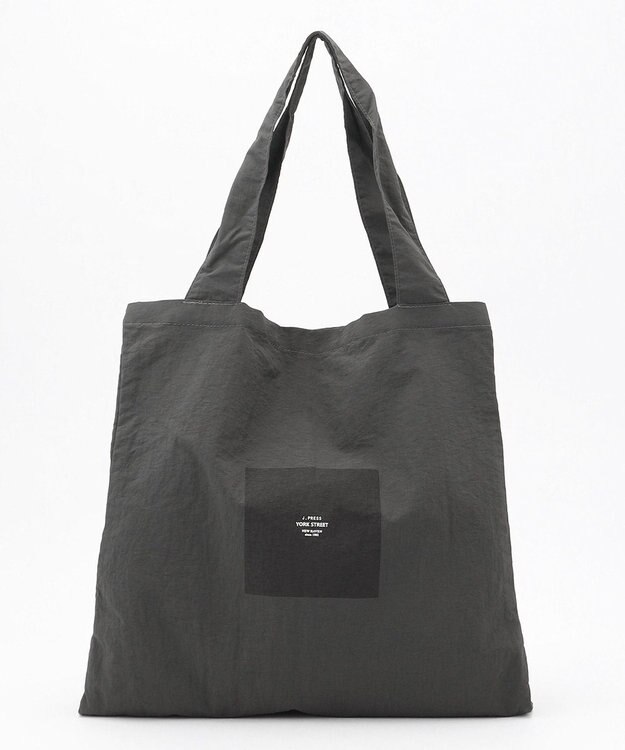 J.PRESS YORK STREET 【UNISEX】3パーテーションエコバック グレー系