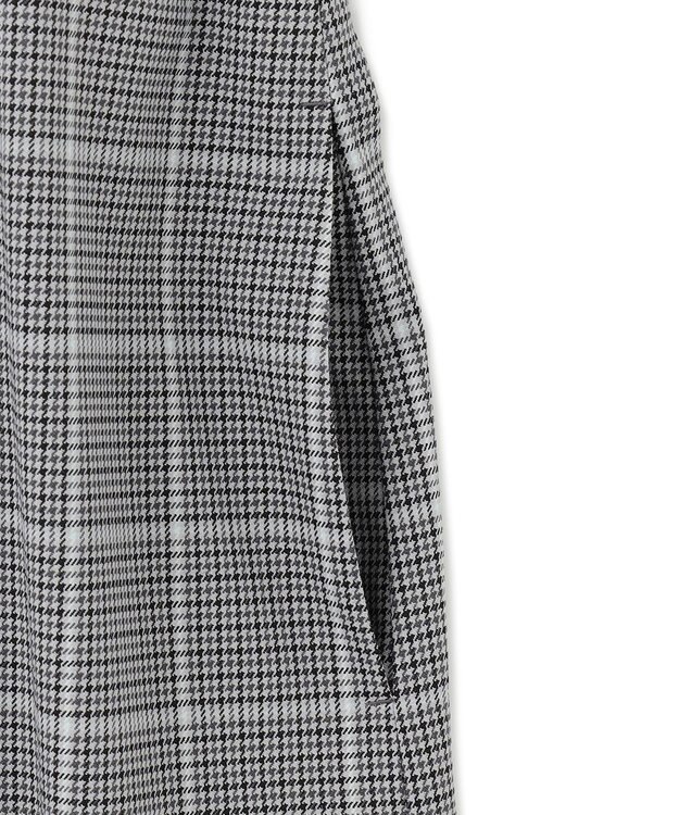 23区 L 【洗える】ガンクラブプレイドチェック ワンピース グレーチェック