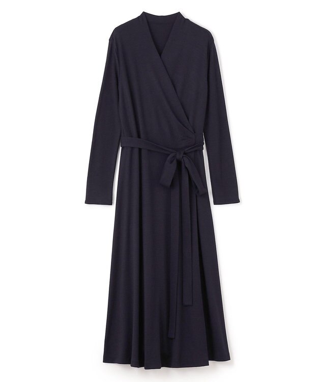 BEIGE， SEINE / カシュクールドレス Navy