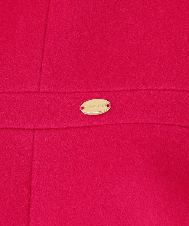 TOCCA 【WEB限定カラー有り】【消臭】MILKY PUFF リボンウールコート オールドローズ系