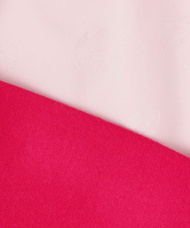 TOCCA 【WEB限定カラー有り】【消臭】MILKY PUFF リボンウールコート オールドローズ系