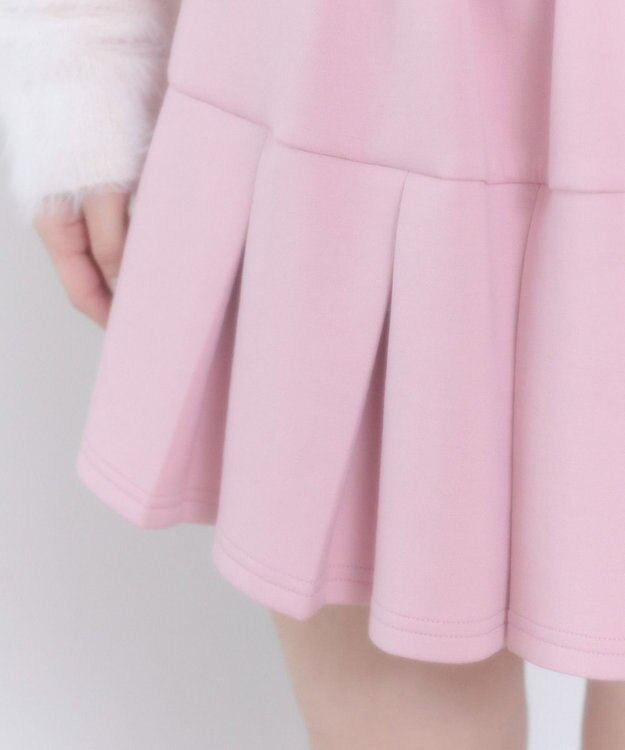 WEGO ダンボールプリーツスカパン ピンク