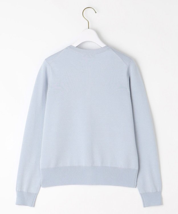 ANY SIS 【洗える】ベーシック カーディガン ライトブルー