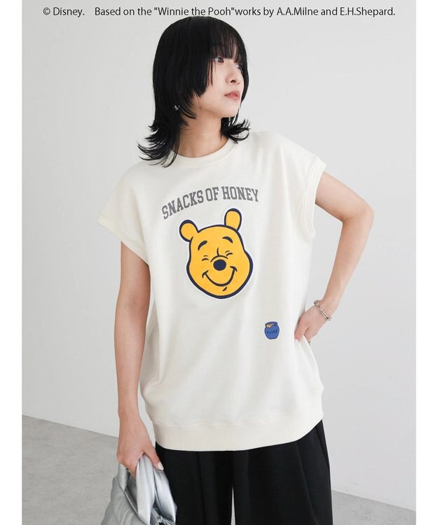 Green Parks Ｗｉｎｎｉｅ　ｔｈｅ　Ｐｏｏｈ／ノースリーブベスト Ivory