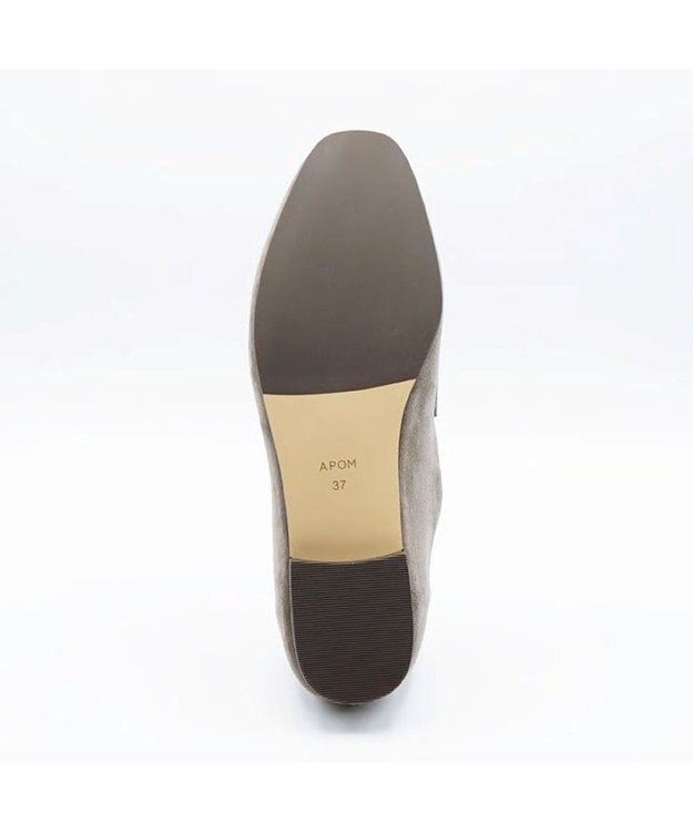 APOM ソフトビットローファー15 グレージュスエード