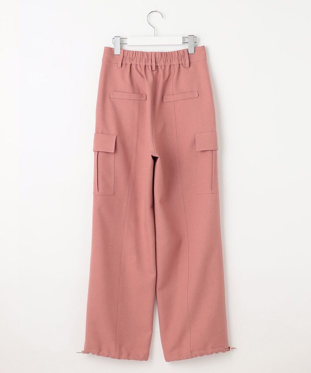 Feroux 【ONWARD CROSSET MAG掲載】パラシュートカーゴ パンツ ピンク系