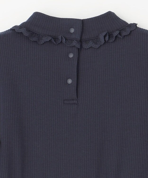 ANY KIDS ドッキング チュール ワンピース ネイビー×ホワイト