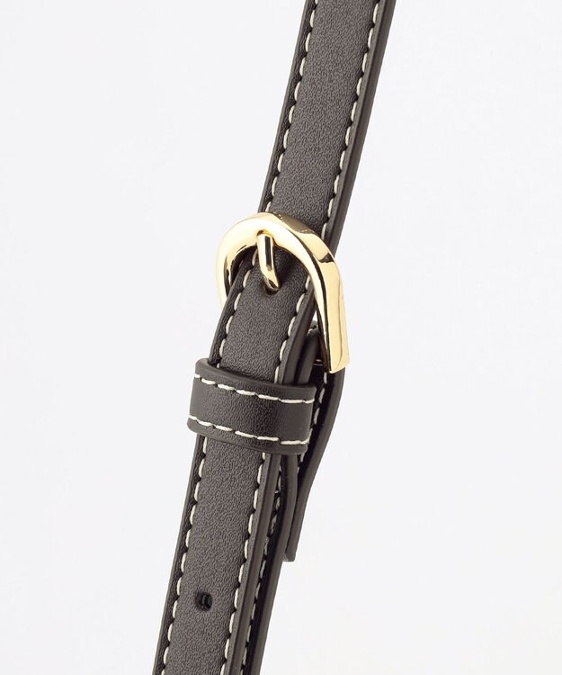 LA BAGAGERIE シャドージャカード ショルダーバッグ グレージュ