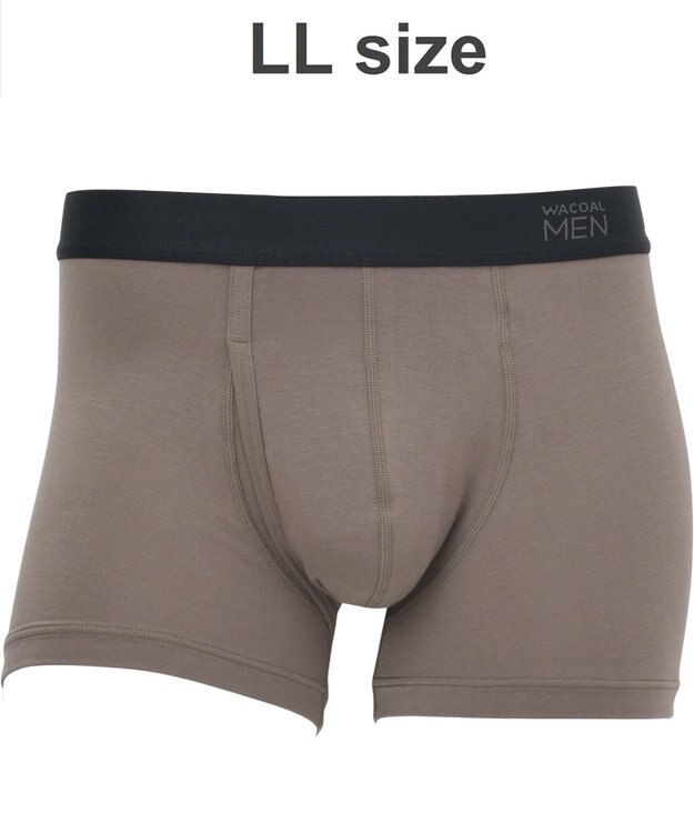 WACOAL MEN ボクサーパンツ　【気持ちいいパンツ】　抗菌防臭　前開き　/ワコールメン　WT3405 シナモンブラウン