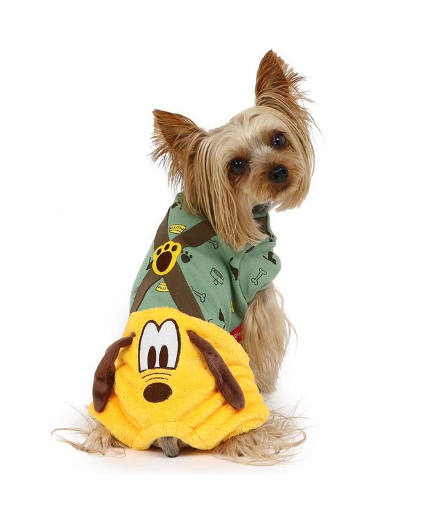 PET PARADISE ディズニー プルート ロンパース 小型犬 イエロー