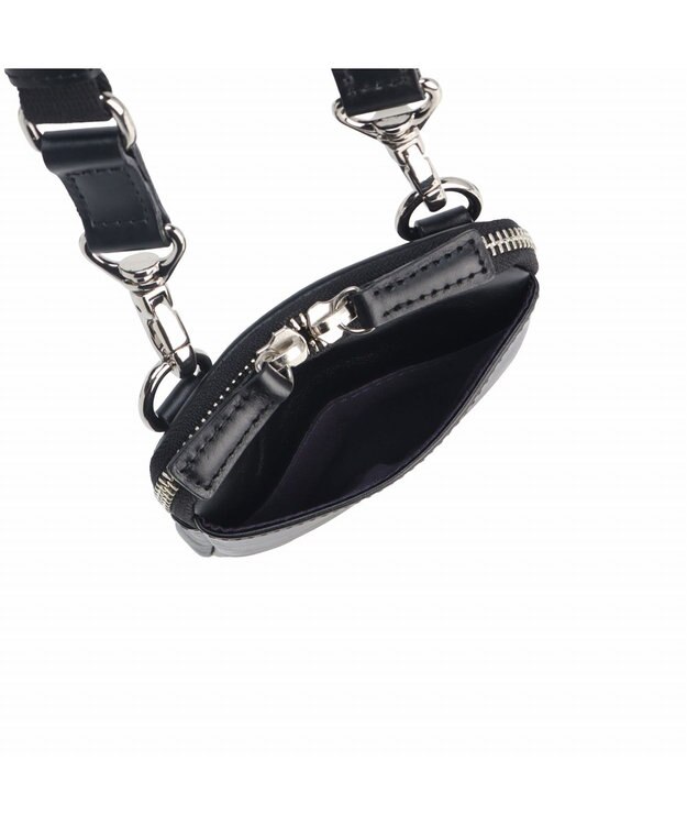 ACE BAGS & LUGGAGE MACKINTOSH PHILOSOPHY ブレイヴァル スマートフォン ショルダーバッグ 本革 73121 マッキントッシュフィロソフィー ブラック