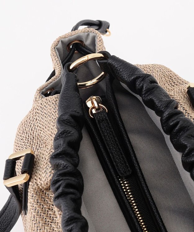 LA BAGAGERIE シャーリング2WAYサマーバッグ　mini グレージュ