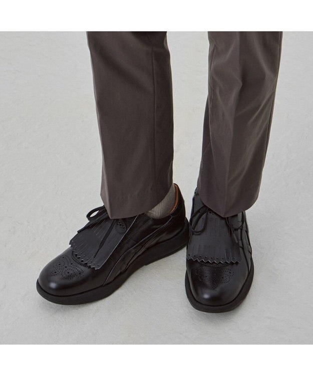 ASICS WALKING ランウォーク トラッド スニーカー LUX 3E ブラック