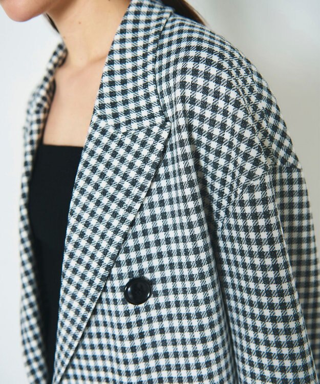 GRACE CONTINENTAL オーバーテーラードジャケット バイカラー