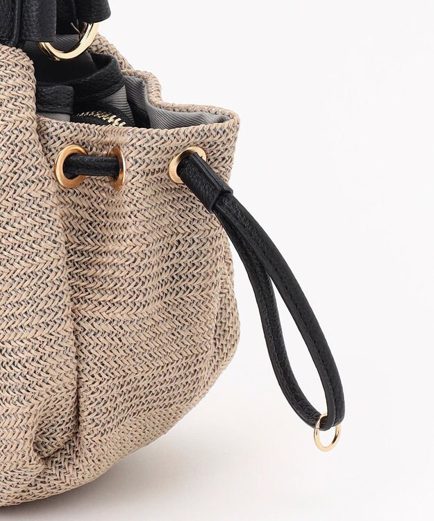 LA BAGAGERIE シャーリング2WAYサマーバッグ　mini グレージュ