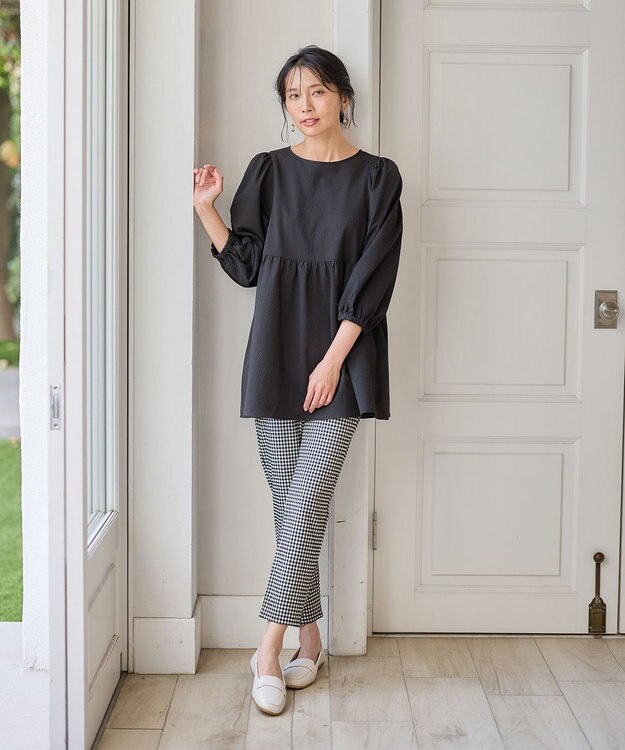 ANY 【ストレッチ】大人の7daysデイリーパンツ ギンガム