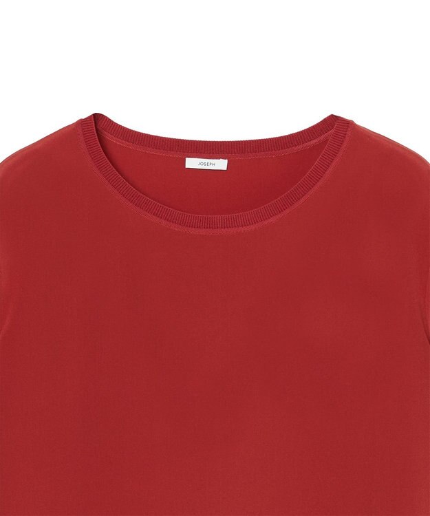 JOSEPH クレープドソワ　ブラウス　NEW RUBIN Spice