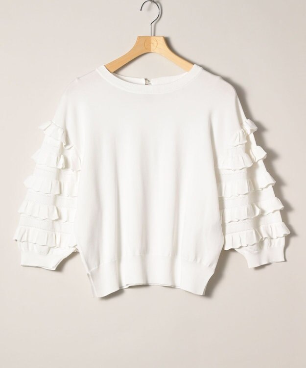 ONWARD Reuse Park 【組曲】ニット春夏 オフホワイト