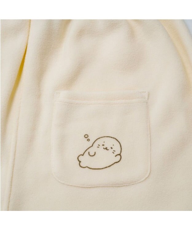 Mother garden しろたん フリース ルームウェア 上下セット ユニセックス ホワイト