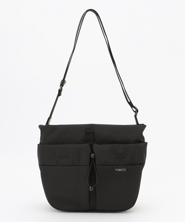 Y'SACCS ドローストリング コンビカラーショルダー ブラック