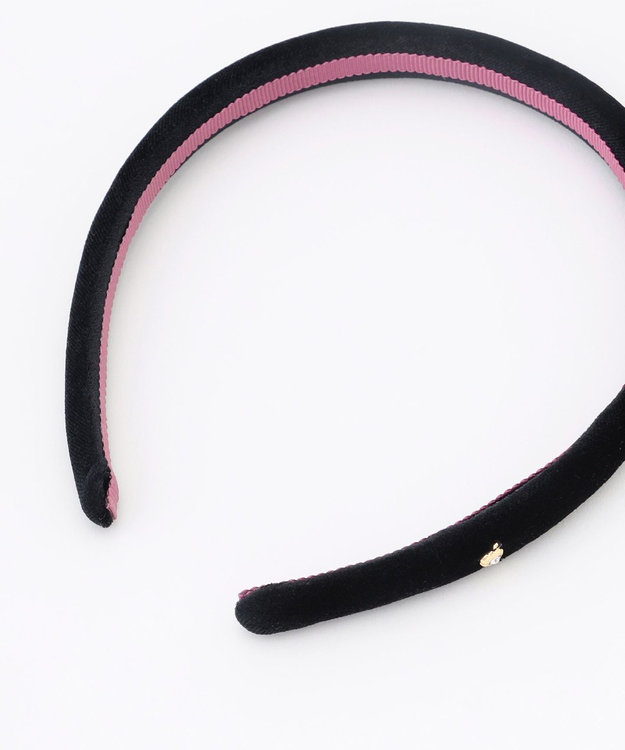 組曲 ベロアカチューシャ ブラック系