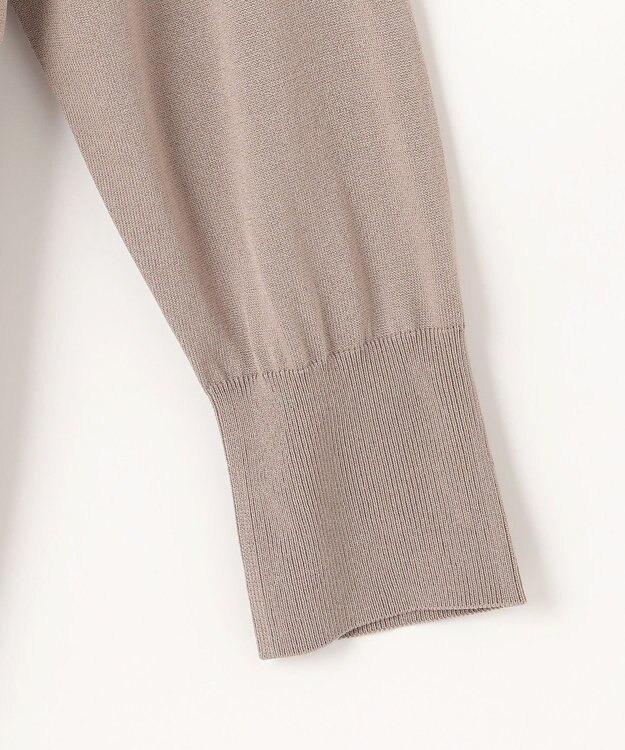 J.PRESS LADIES S 【WEB限定カラーあり・洗える】SILKY RAYON STRETCH カーディガン モカ系