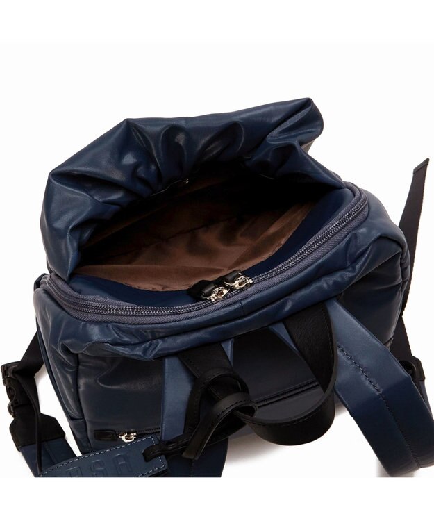 PELLE BORSA 13インチPCギャザーリュック Cheers チアーズ 4650 ネイビー