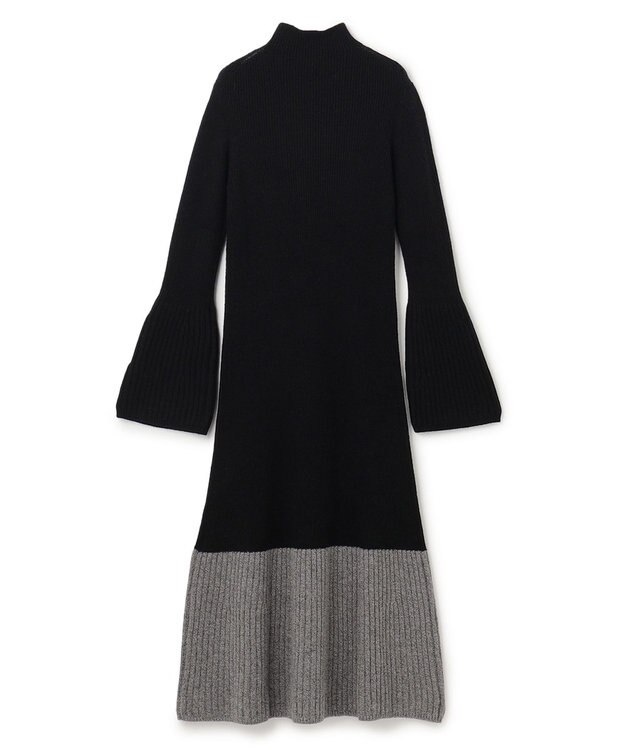 JOSEPH カラーブロック　ニットドレス Black/grey