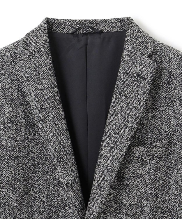 JOSEPH HOMME ライトツイディーブークレ　ジャケット ライトグレー系