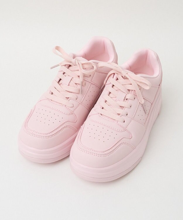 WEGO ベーシックスニーカー ピンク