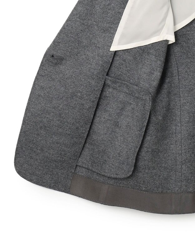 BEIGE， 【Lsize・セットアップ対応】CORBY / ウールテーラードジャケット C.Gray