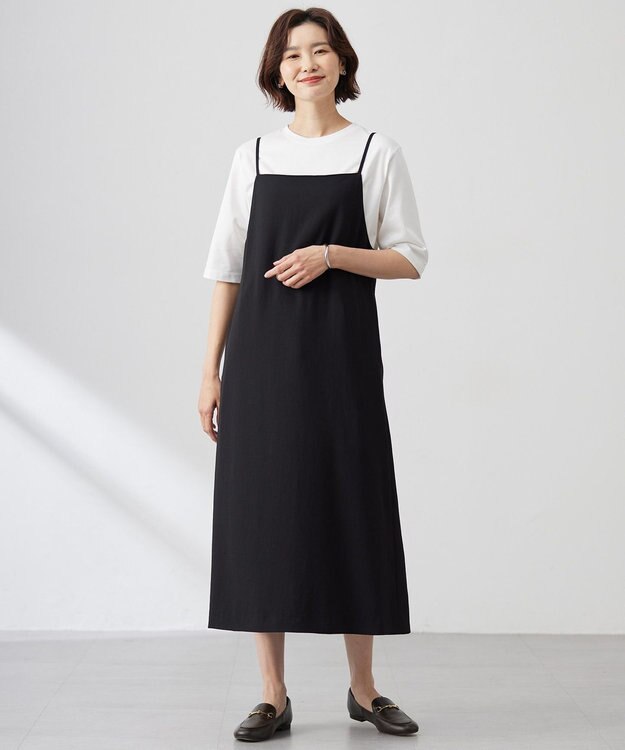 J.PRESS LADIES カレッジロゴ Tシャツ ホワイト系