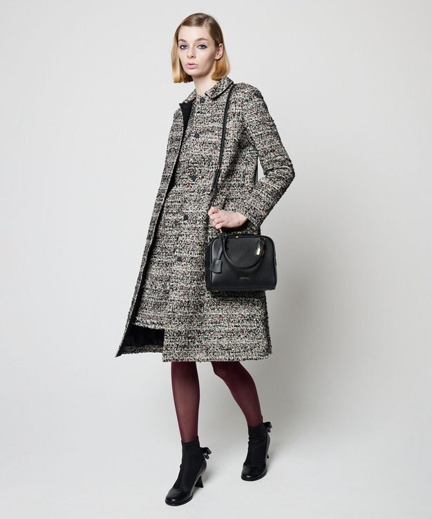 TOCCA CAMELOT TWEED ドレス ブラック系
