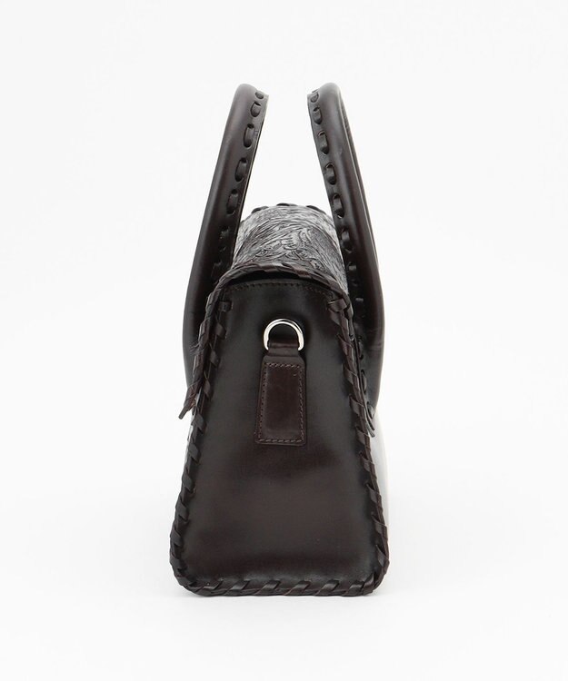 GRACE CONTINENTAL RollingSTHandbag ダークブラウン