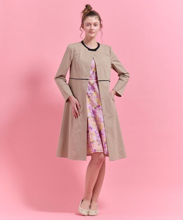 TOCCA BOW MELODY コート ベージュ系