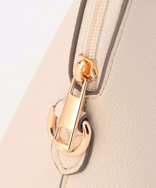 ANY SIS 【2WAY】ベルトアクセントブガッティ バッグ アイボリー