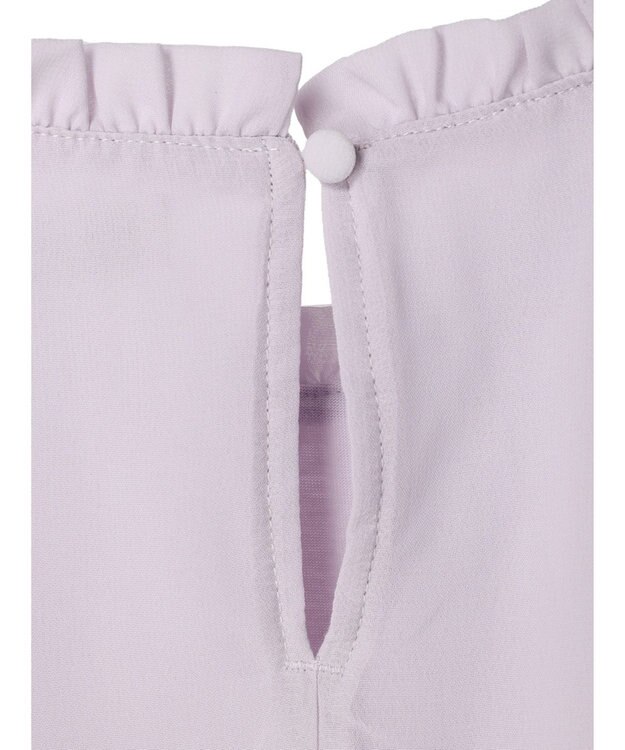 earth music&ecology マジョリカプリーツ半袖ブラウス Pink