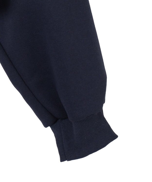 WEGO カレッジロゴラグランジップパーカー ネイビー