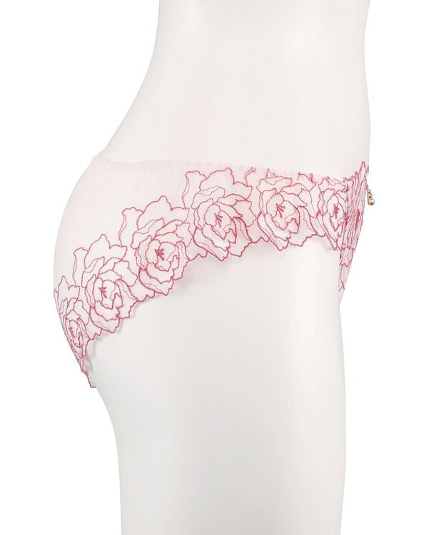 San-ai Resort（三愛水着楽園） エレガントコレクション2401バックレースショーツ ピンク