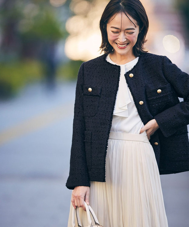 ANY SIS 【洗える】ボウタイ ブラウス オフ