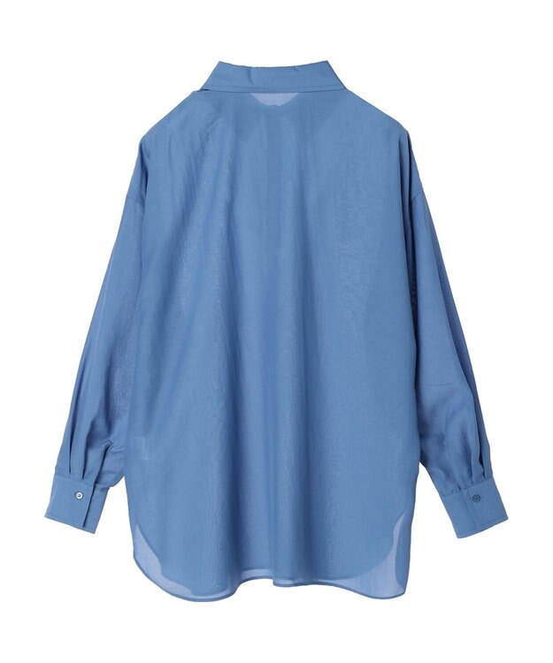 earth music&ecology シアーボーイズライクシャツ Off White