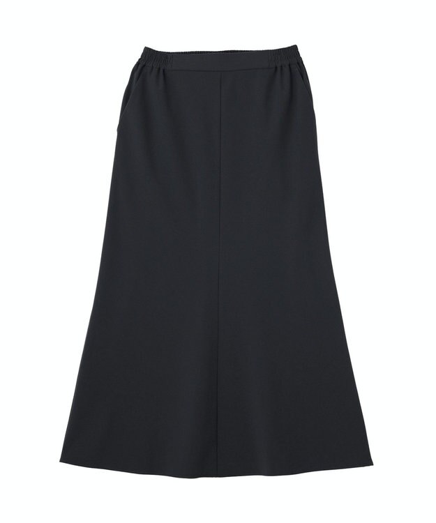 AMERICAN HOLIC 【イージーケア】ナローマーメイドスカート Navy