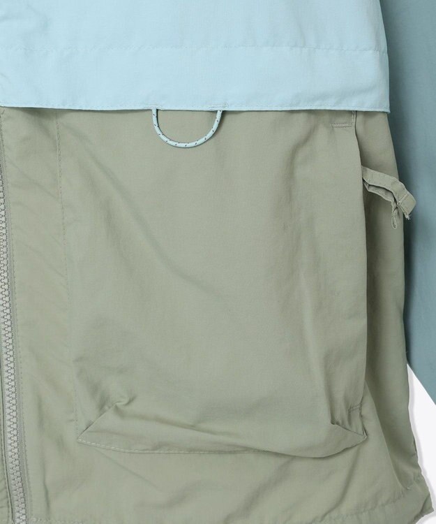 Columbia Columbia/ スパイアーバレーウィンドブレーカー /コロンビア Safari Marine Light Crushed Blue