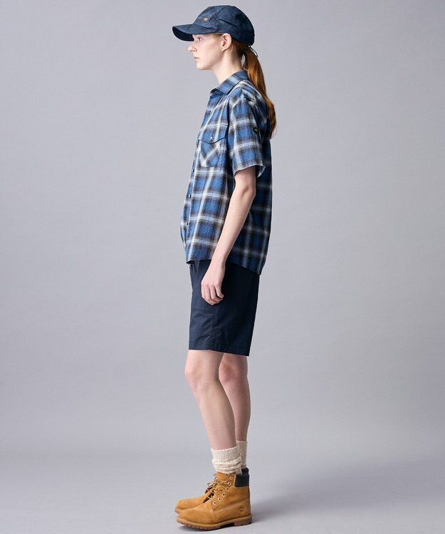 JOSEPH ABBOUD MOUNTAIN 【ECO撥水・軽量・パッカブル】エンボスストレッチプリント キャップ ネイビー系5